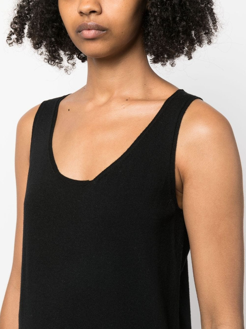 scoop-neck knitted tank top 5