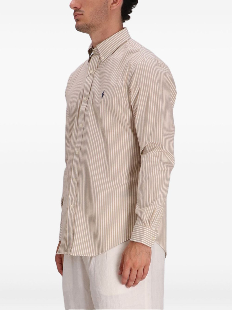 striped-pattern cotton shirt 3