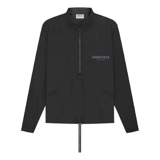 Fear of God Essentials SS21 Half Zip Track Jacket Stretch Limo FOG-SS21-627 - 1