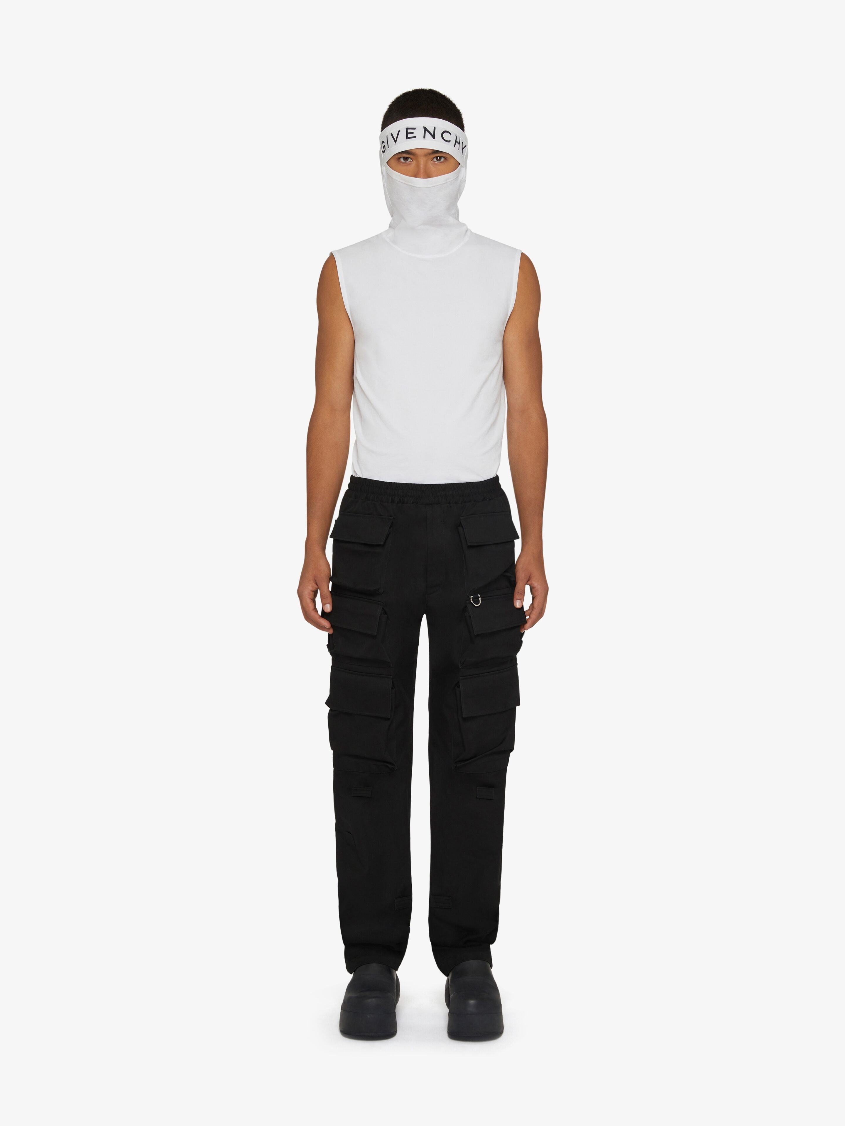 MULTIPOCKET CARGO PANTS IN COTTON - 2