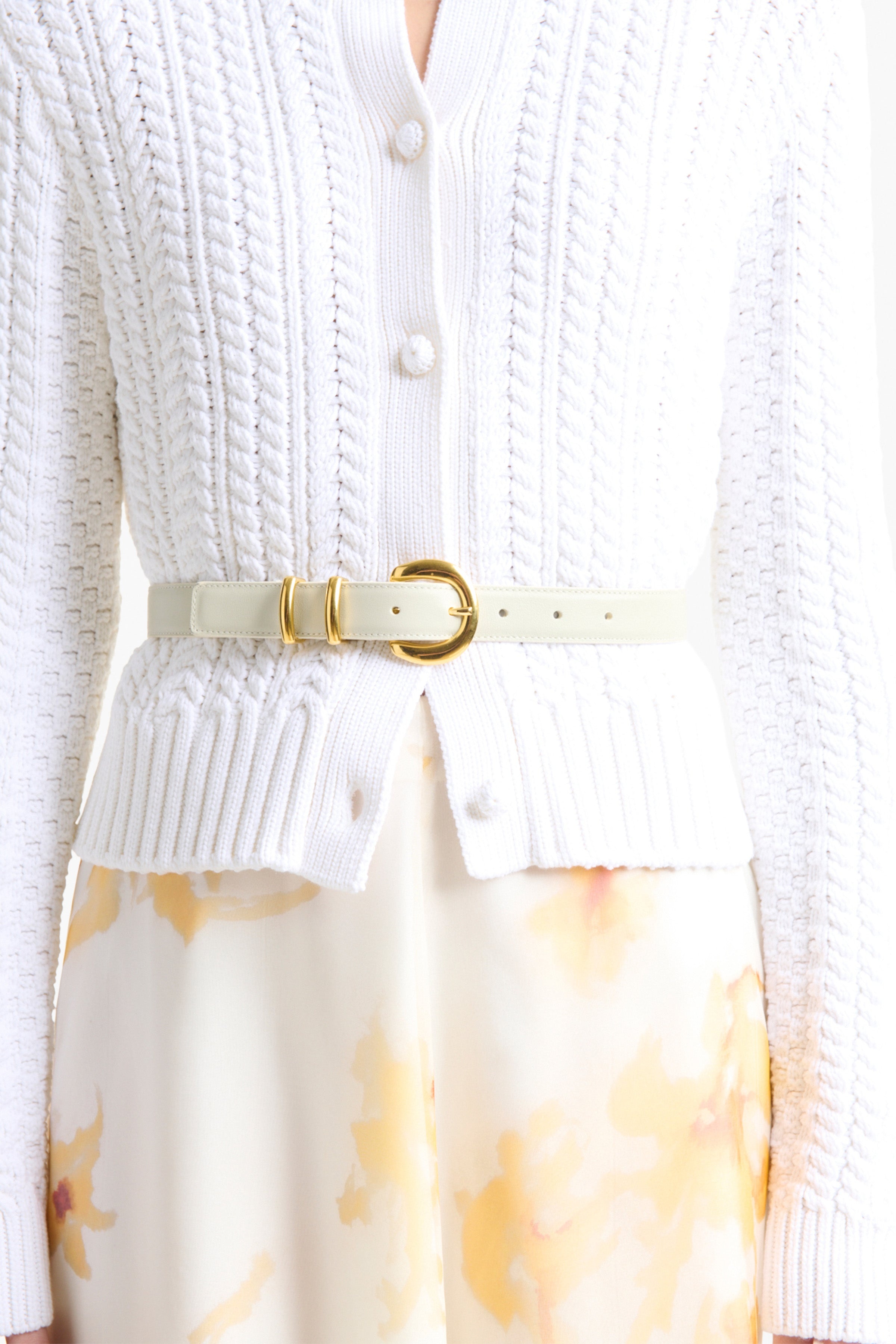ROUND BUCKLE BELT - 2