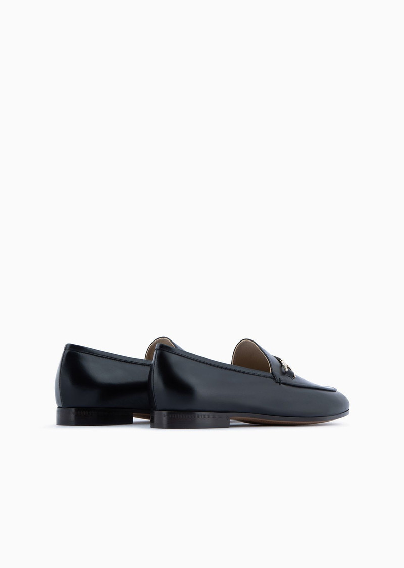 Leather loafers with snaffle 3