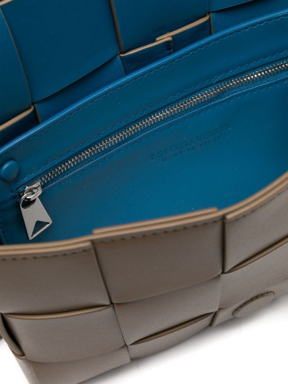 Cassette leather shoulder bag - 4
