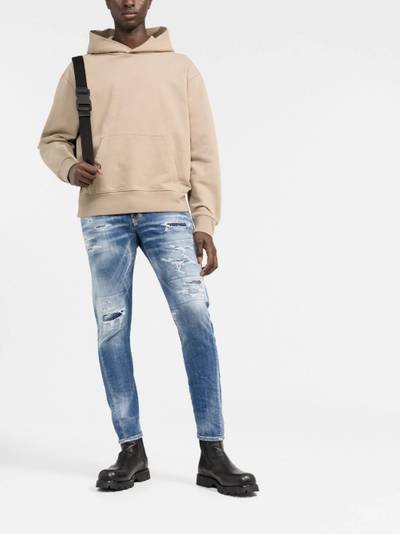 DSQUARED2 ripped slim-fit jeans outlook