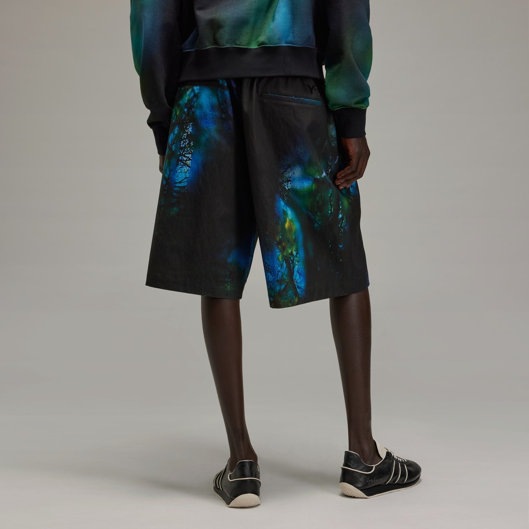 Y-3 AOP Ripstop Shorts - 3