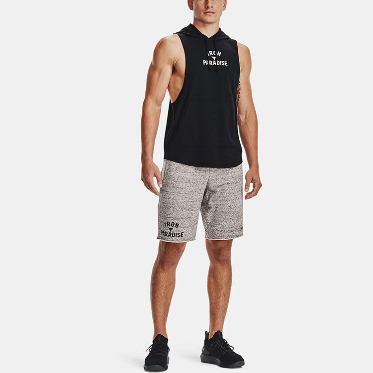 Under Armour Project Rock Gym Hoodie Sleeveless 'Black' 1365215-001 - 3