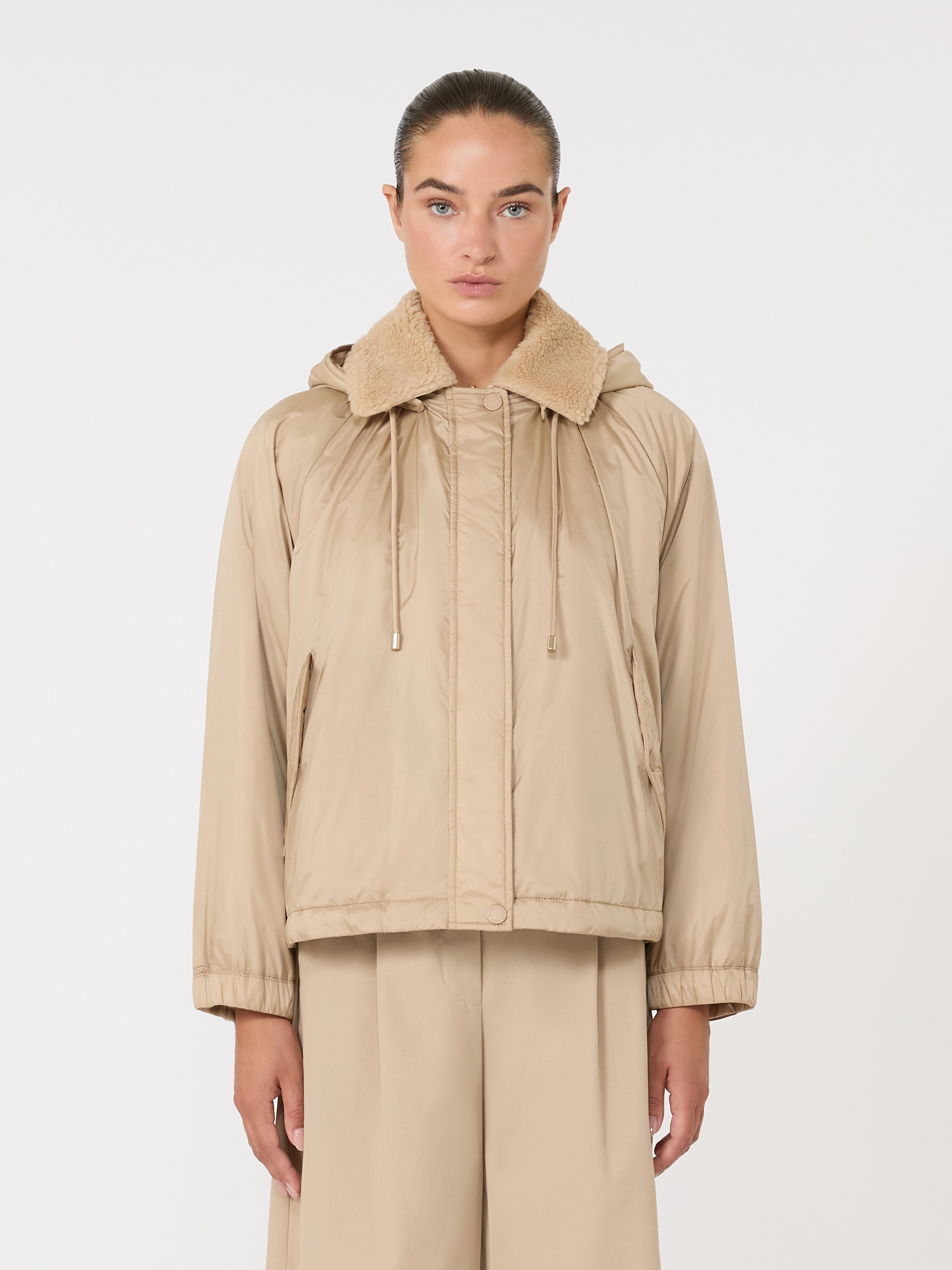 ARLES Reversible water-repellent canvas windbreaker - 3