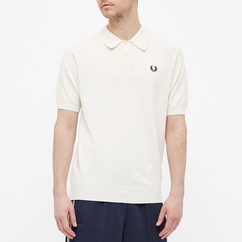 Fred Perry Raglan Sleeve Knit Shirt - 3