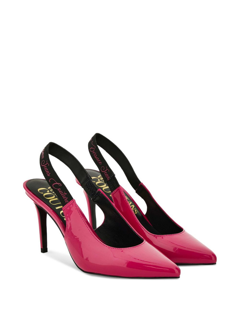 VERSACE JEANS COUTURE slingback pointed-toe pumps outlook