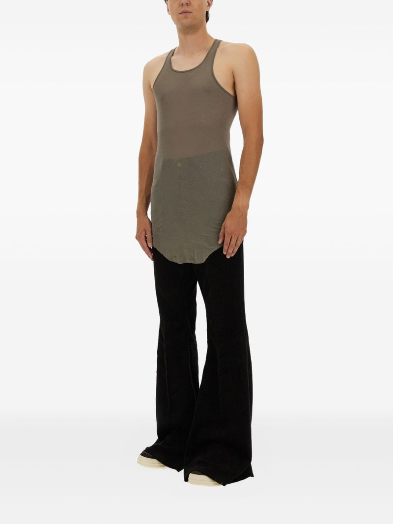 Rick Owens round-sleeve tank top outlook