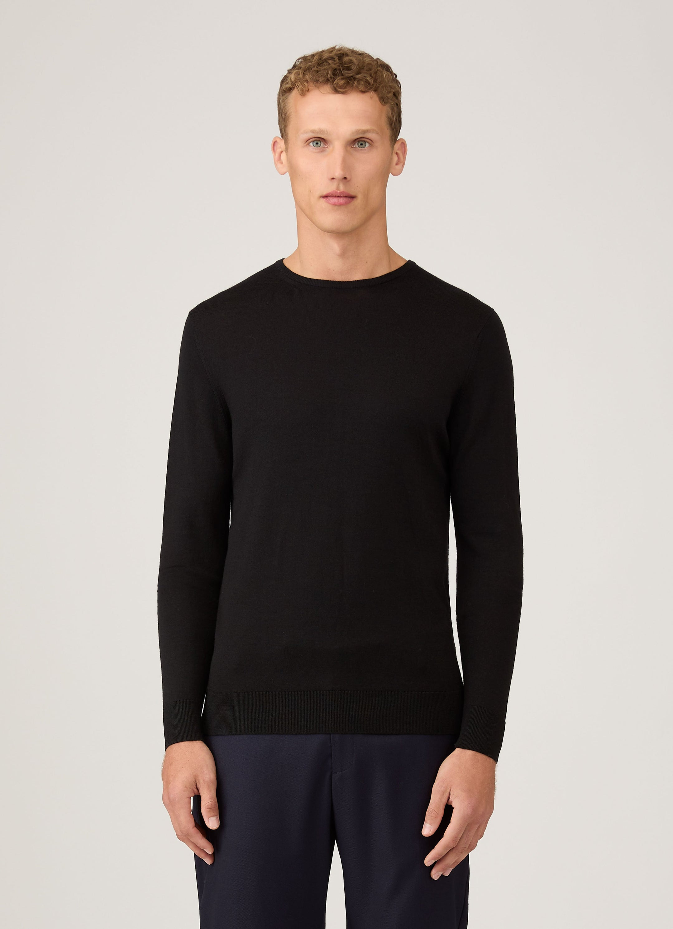 Fine Merino Wool Crew Neck - 2