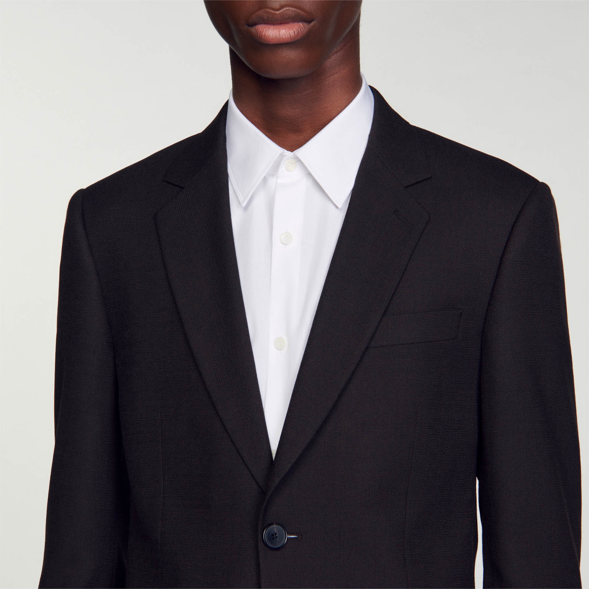 WOOL SUIT JACKET - 4