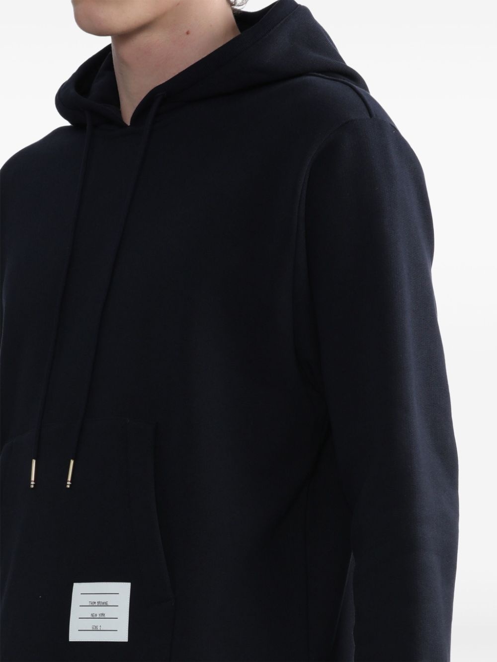 RWB stripe loopback hoodie - 5