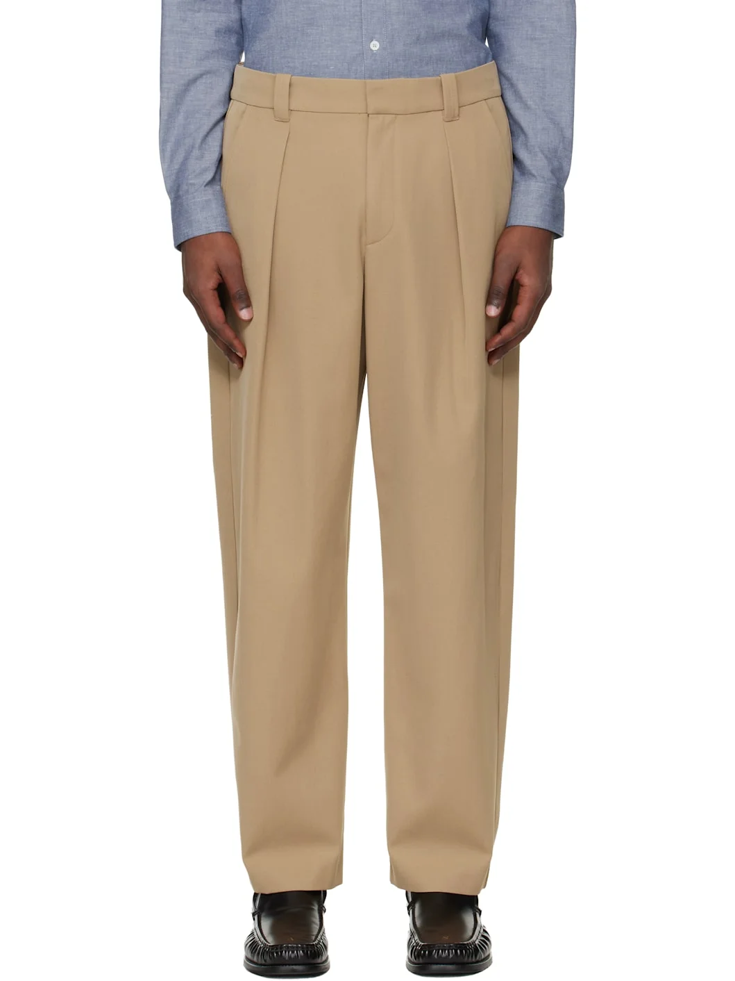Beige Renato Trousers - 1