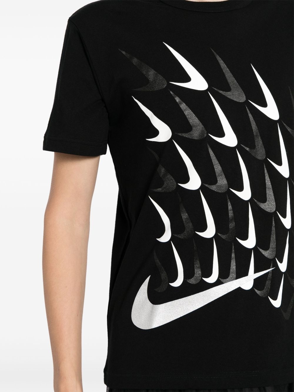 x Nike logo-printed cotton T-shirt - 6