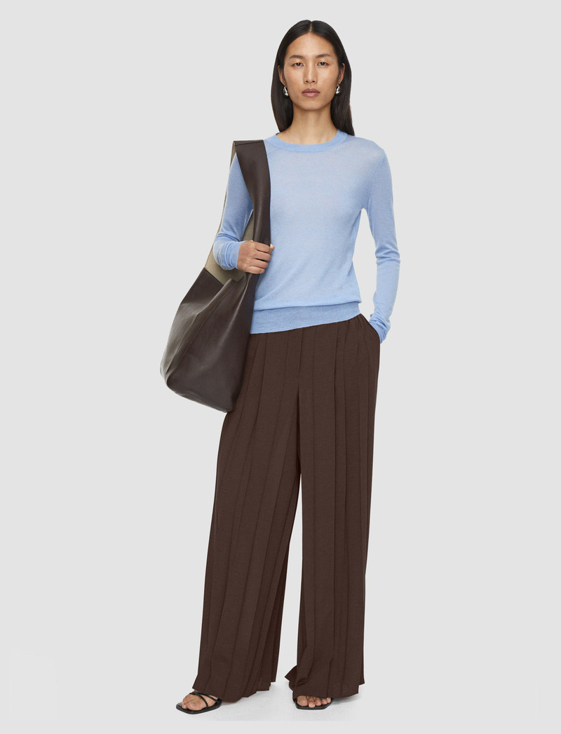 JOSEPH Cashair Round Neck Jumper outlook