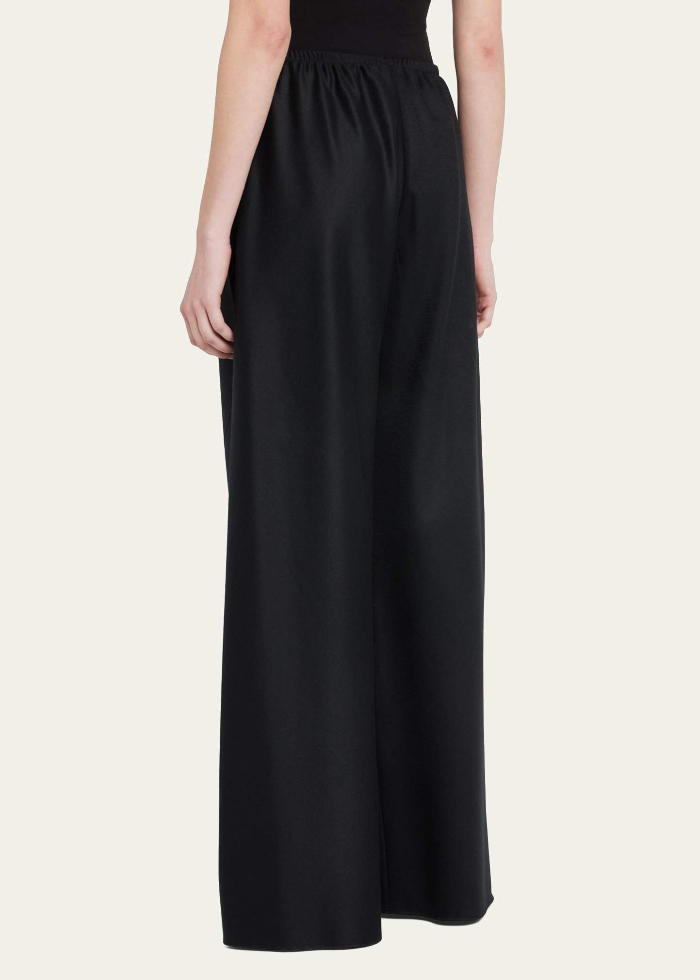 Gala Wide-Leg Wool Pants - 3