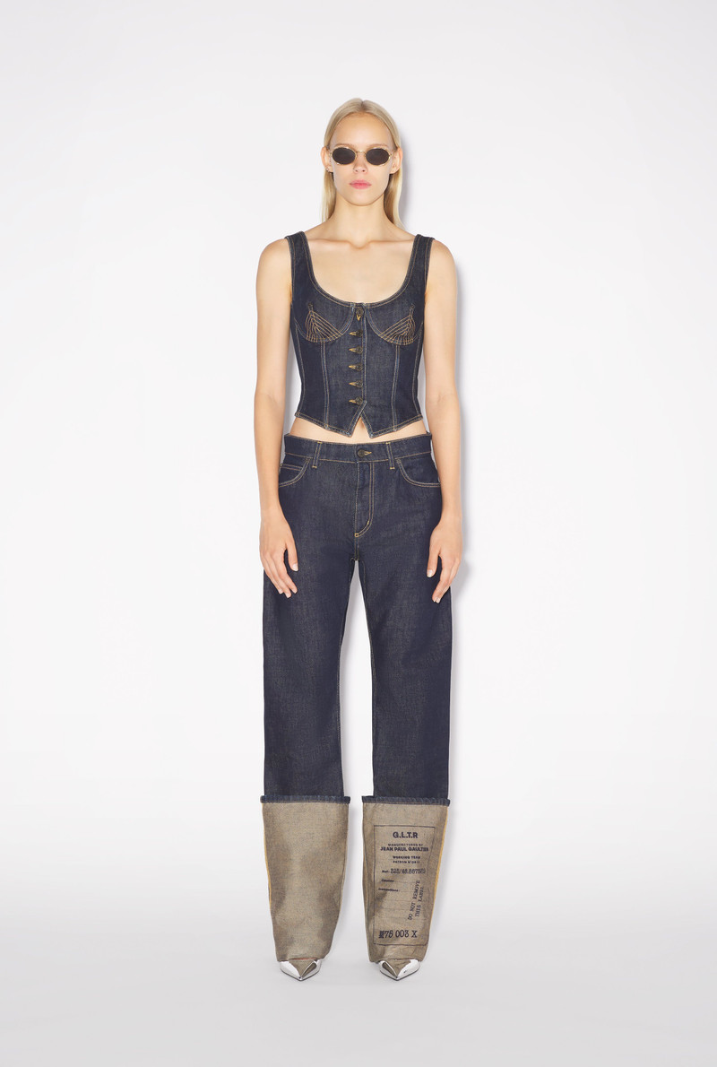 THE DENIM BUSTIER 1