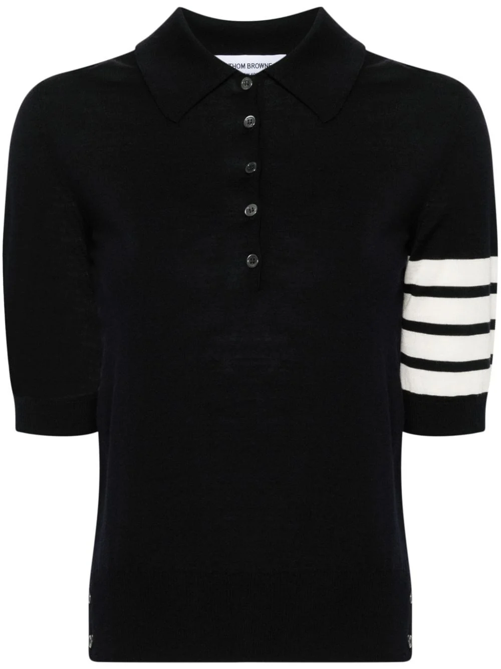 Wool polo shirt - 1
