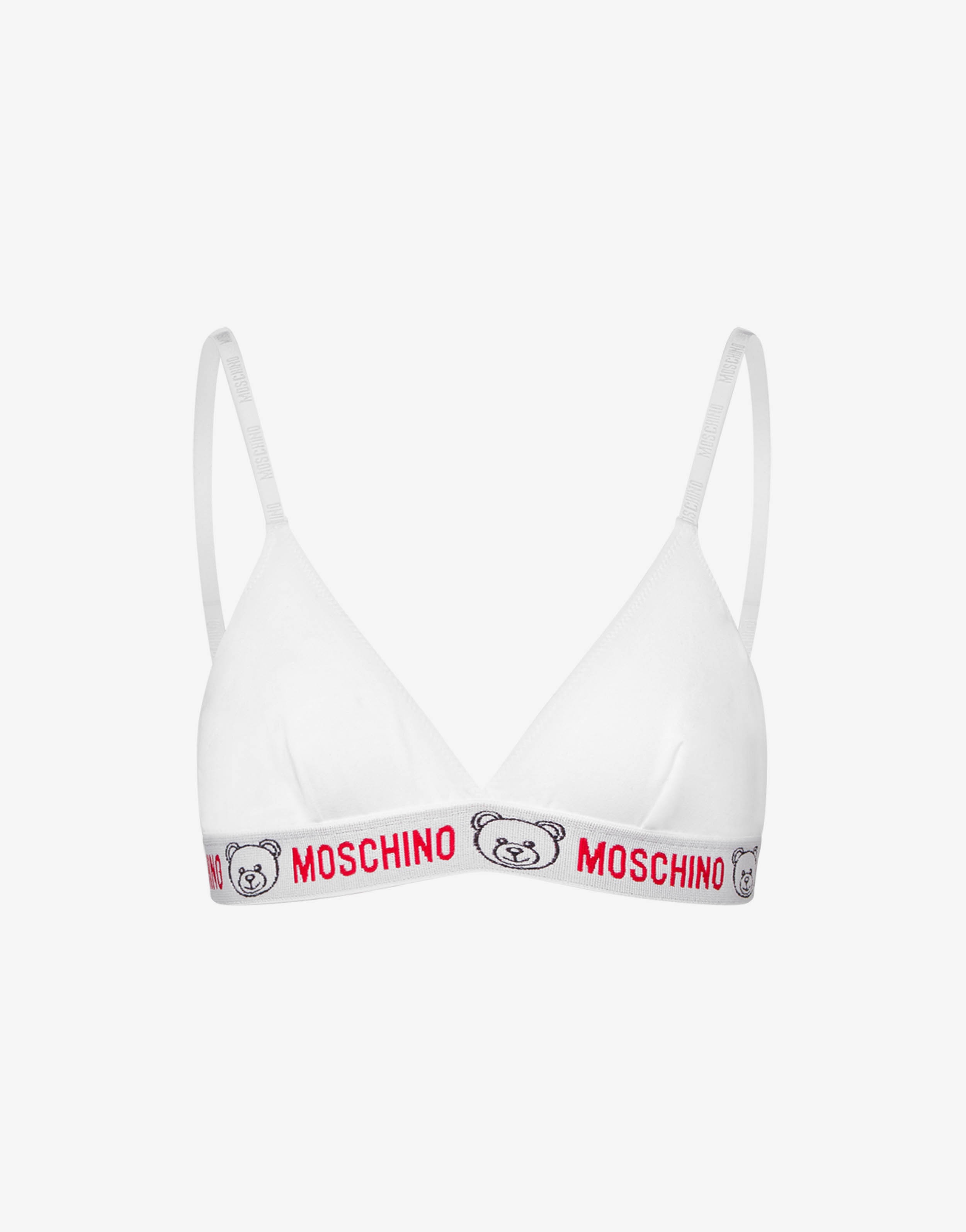 ELASTIC TEDDY TRIANGLE BRA - 1