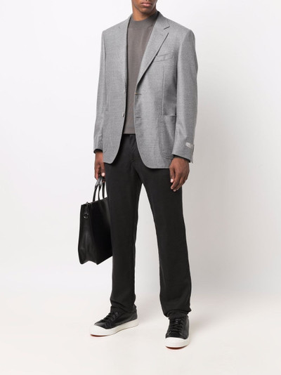 Canali drawstring-waist trousers outlook