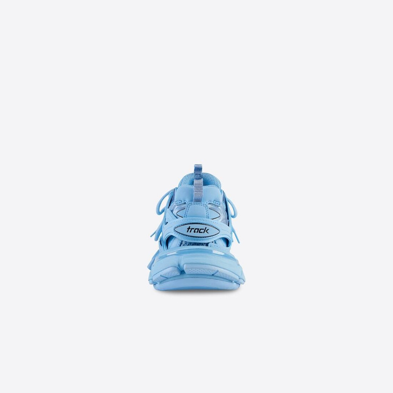 BALENCIAGA Women's Track Sneaker in Light Blue outlook