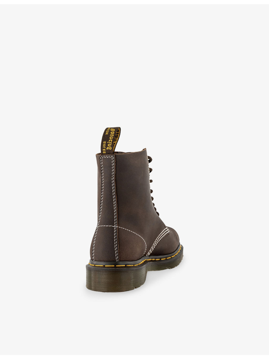 8-Eyelet Leather Suede Boots - 4