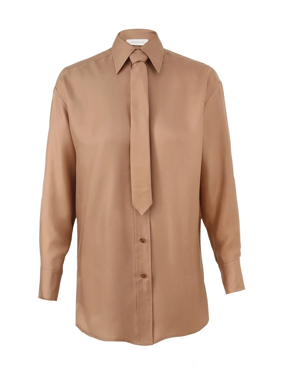 RELAXED TIE SHIRT - 1