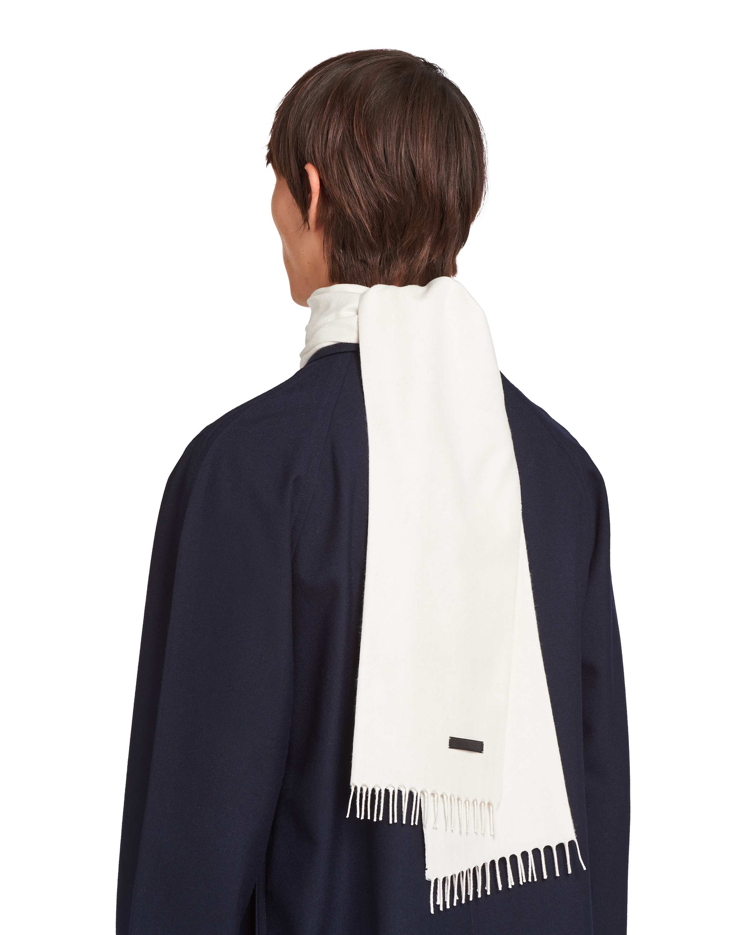 Tuxedo velour scarf - 3