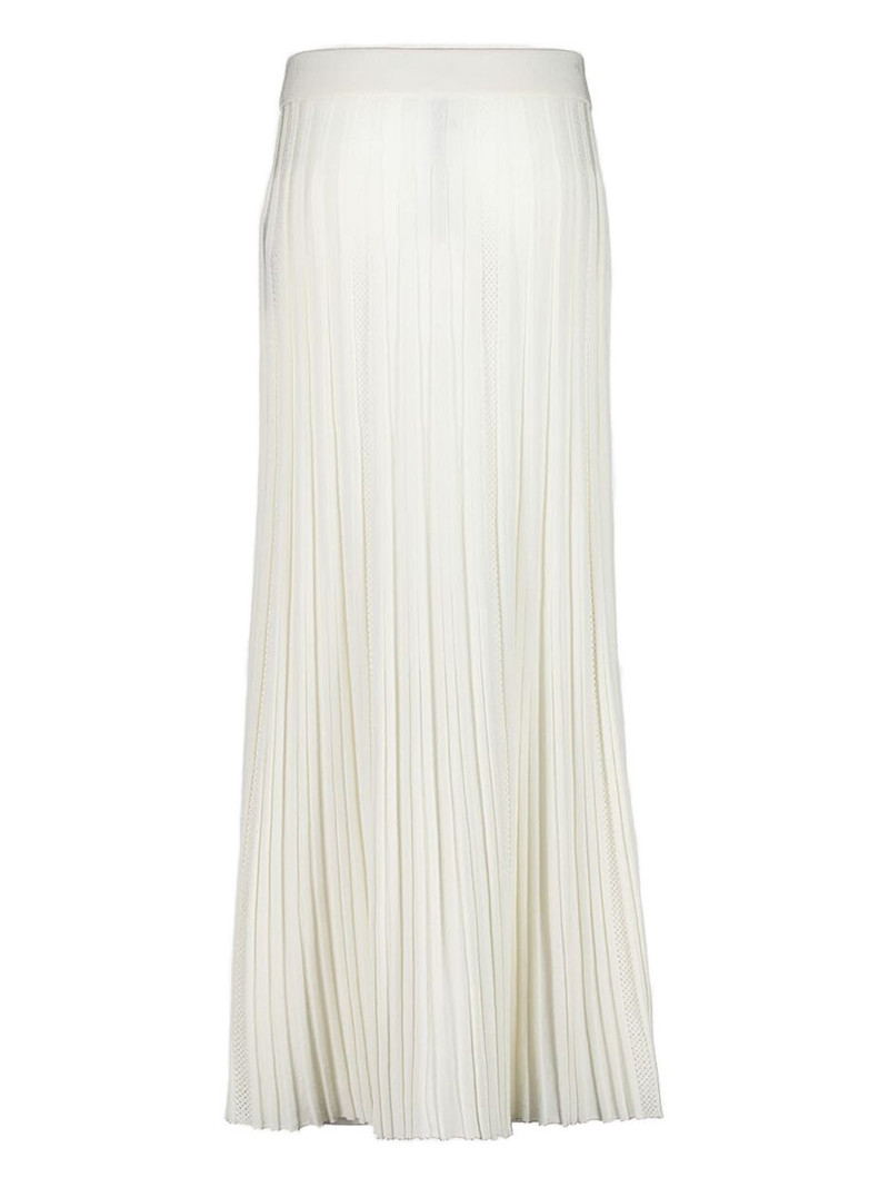 Balmain pleated knitted maxi skirt outlook