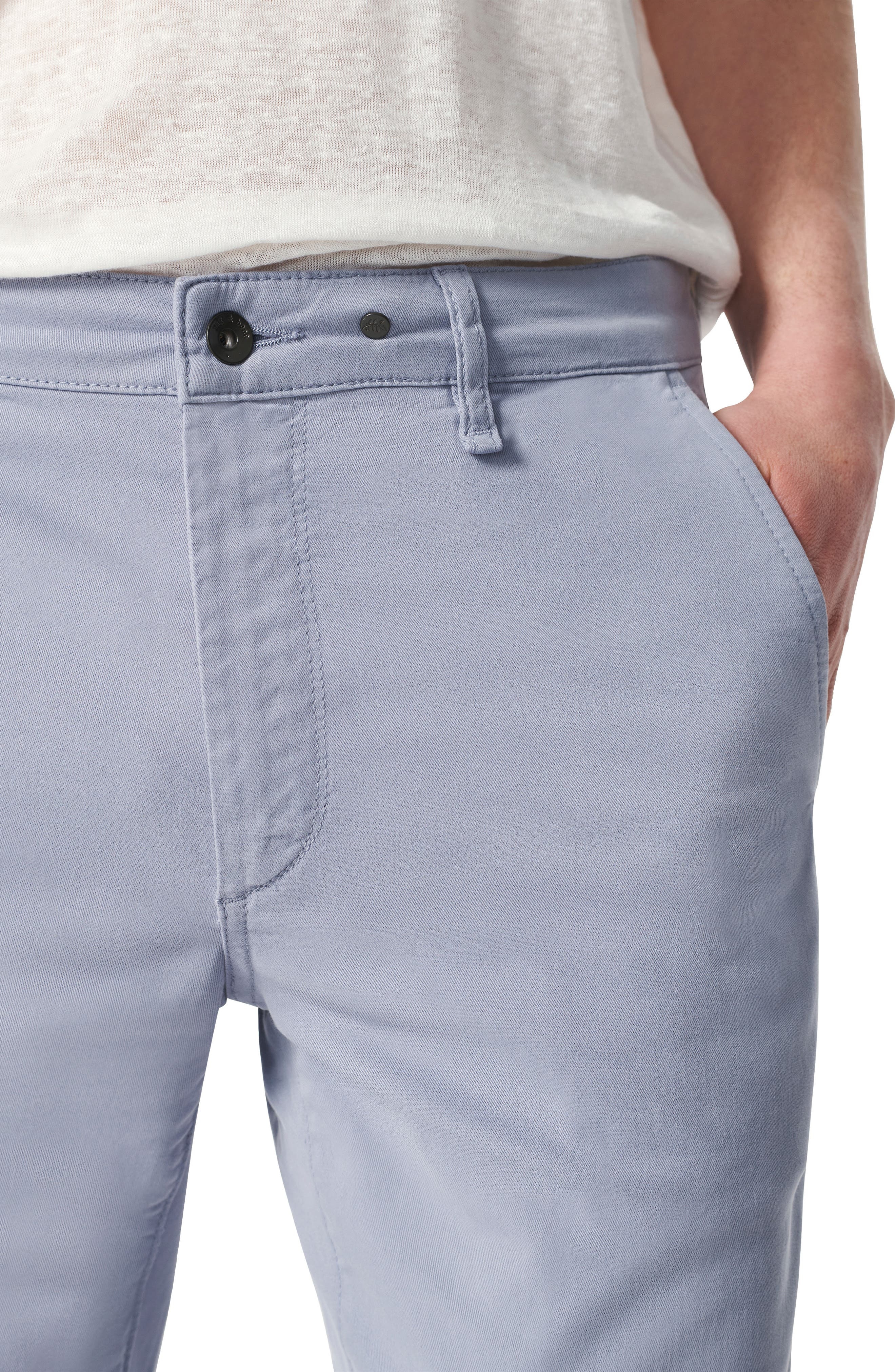 rag & bone Fit 2 Stretch Cotton Chino Pants in Sky Blue at Nordstrom - 4