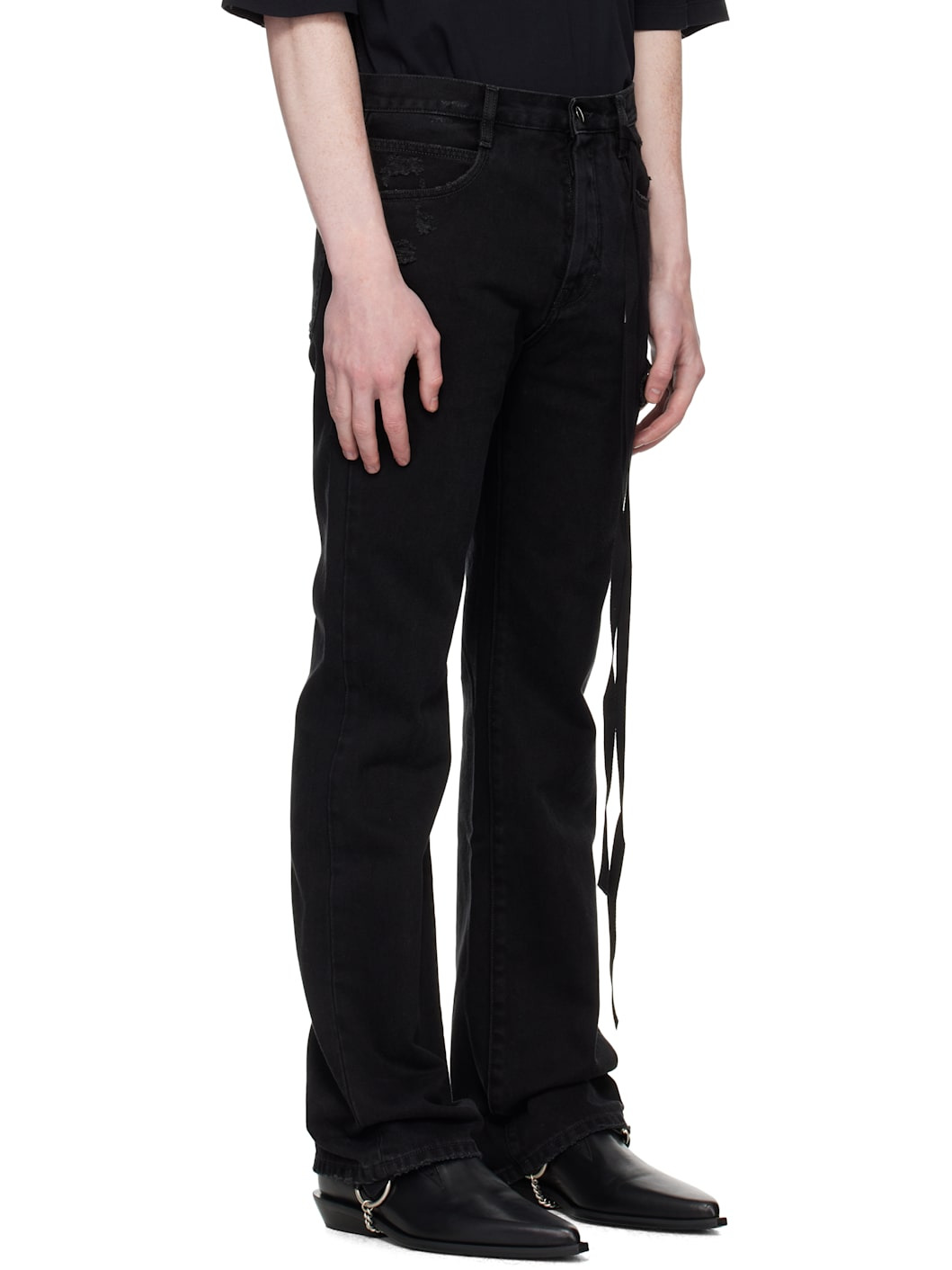 Black Jonas 5-Pockets Slim Fit Jeans - 2