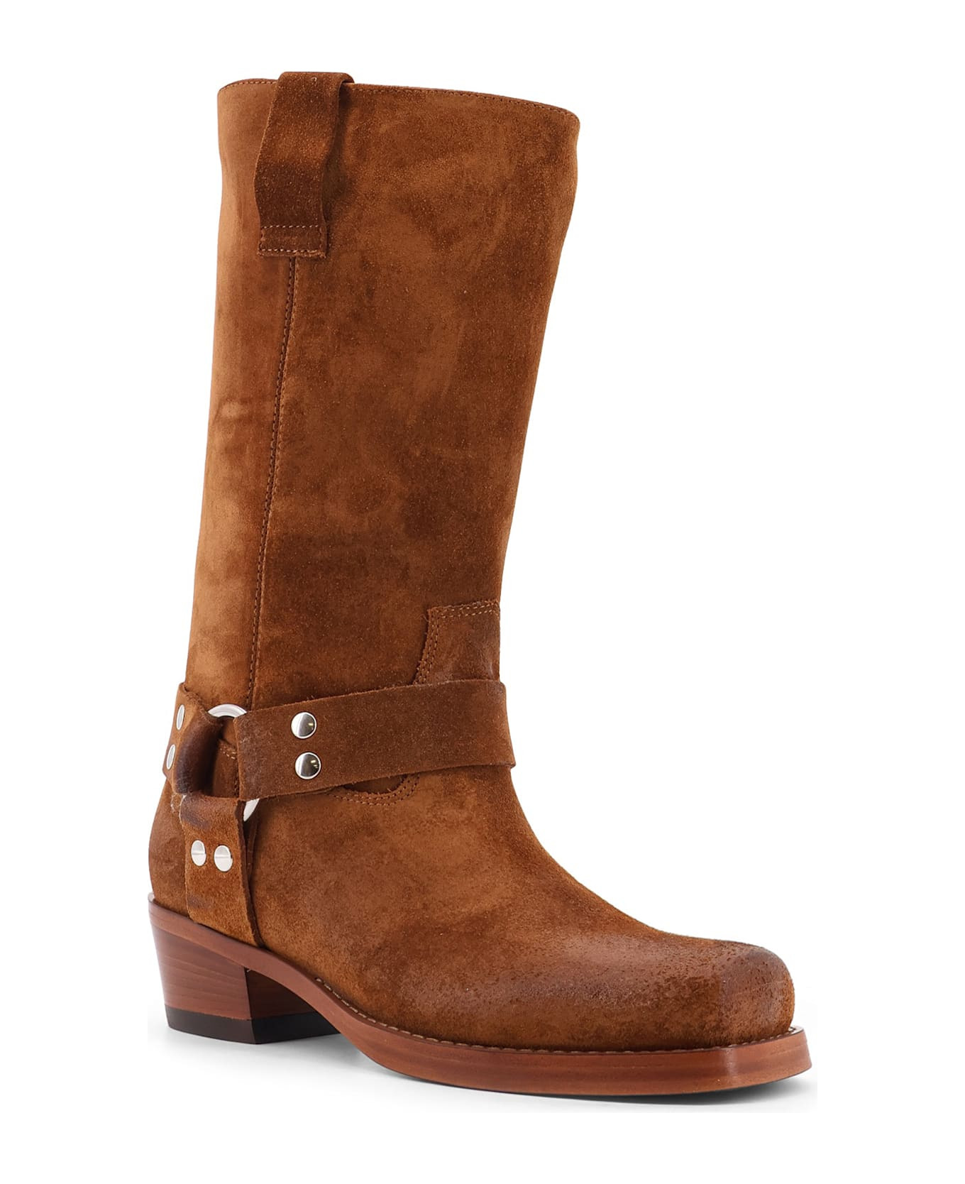 Waxed Suede Boots - 2