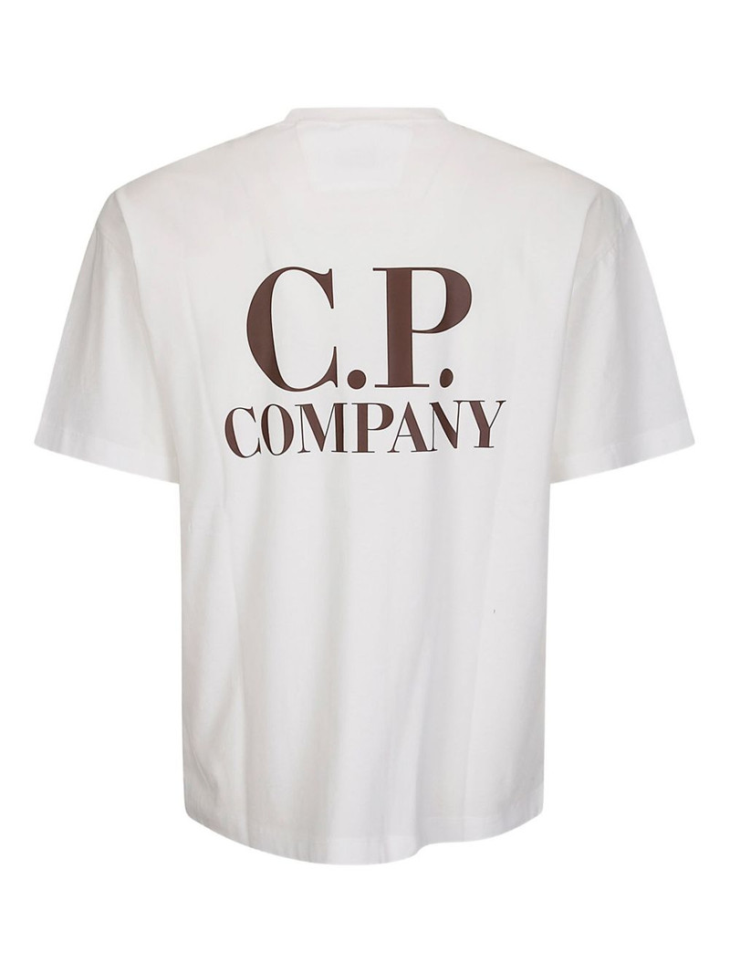 C.P. Company logo-print short-sleeve T-shirt outlook