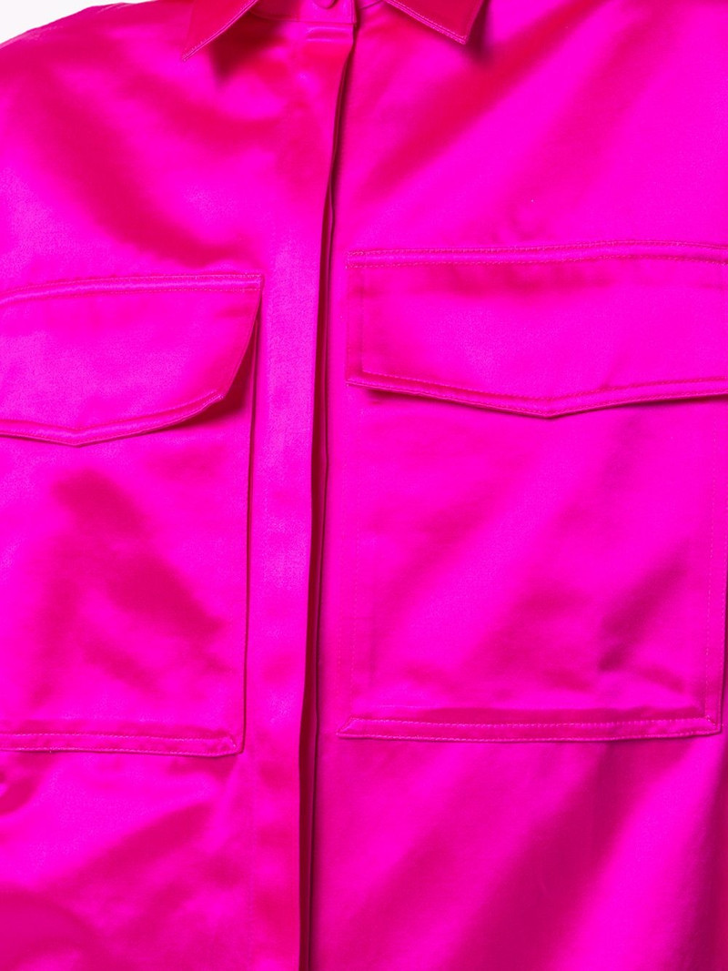 Duchesse satin boxy shirt 5