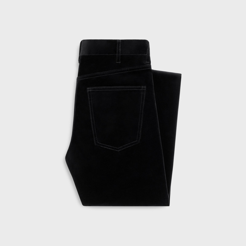 CELINE DYLAN FLARED JEANS IN VELVET outlook
