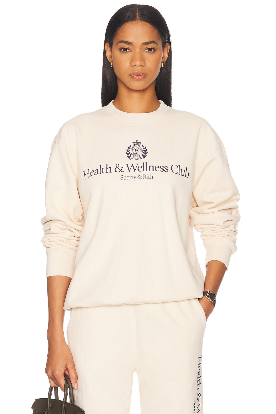 Health & Wellness Crest Crewneck Sweatshirt - 1