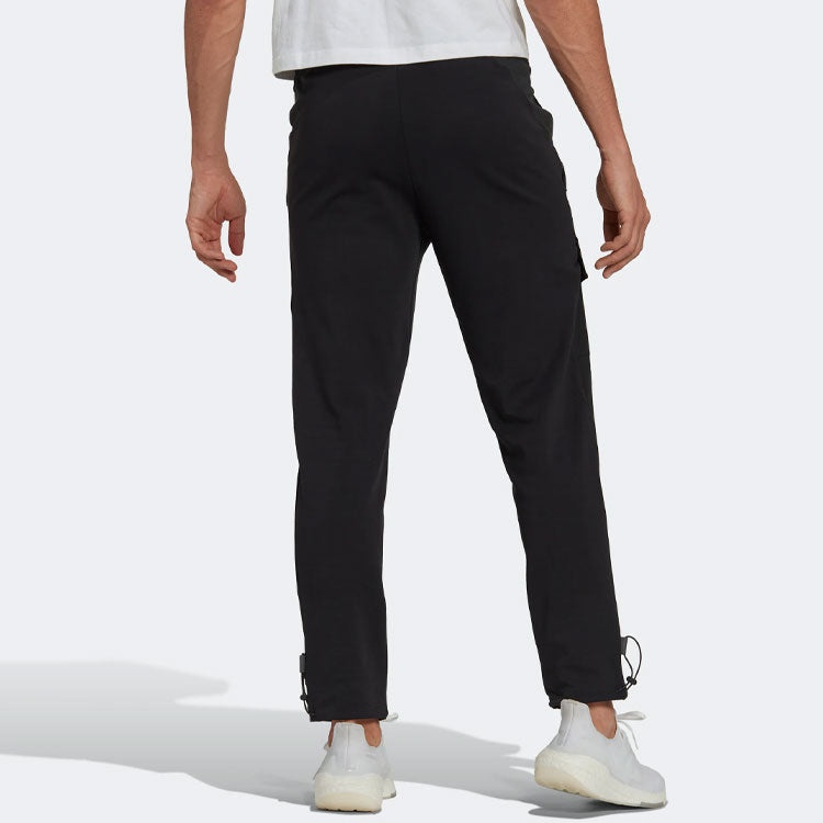 Men's adidas X-City Pant Solid Color Casual Straight Sports Pants/Trousers/Joggers Black HK4477 - 3