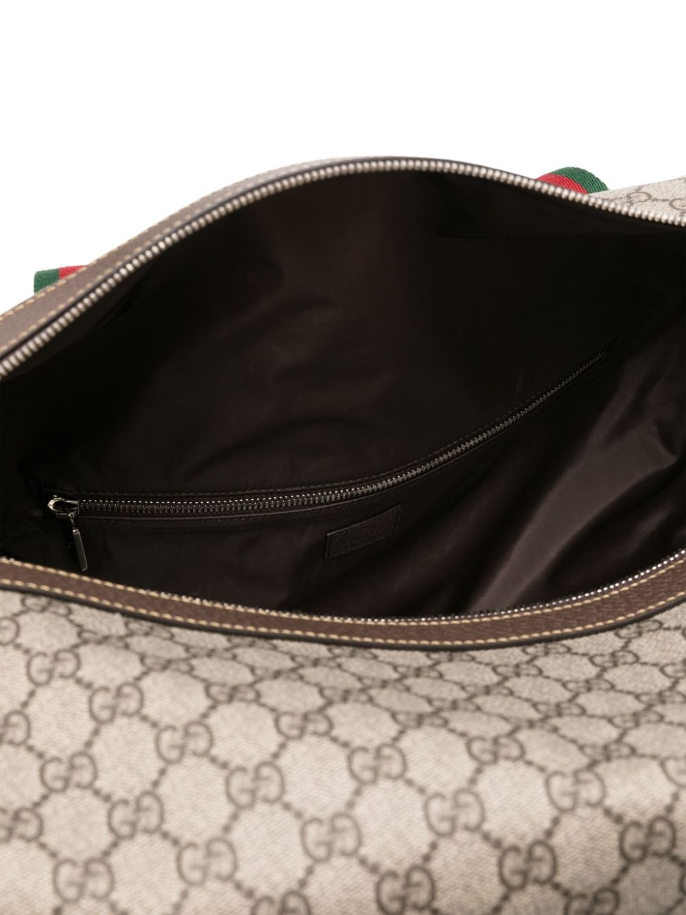 large GG Supreme Canvas duffle bag - 4
