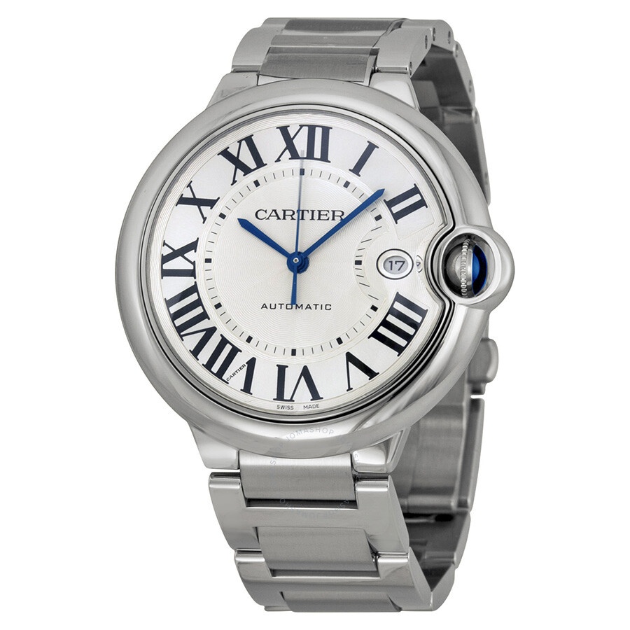 Cartier Ballon Bleu de Cartier Silver Opaline Dial Automatic Men's Watch W69012Z4 - 1