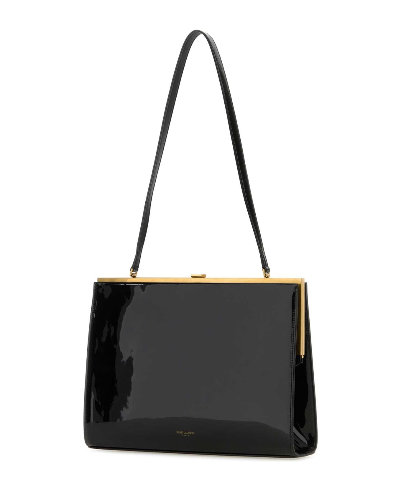 Black Leather Anne-marie Shoulder Bag - 2