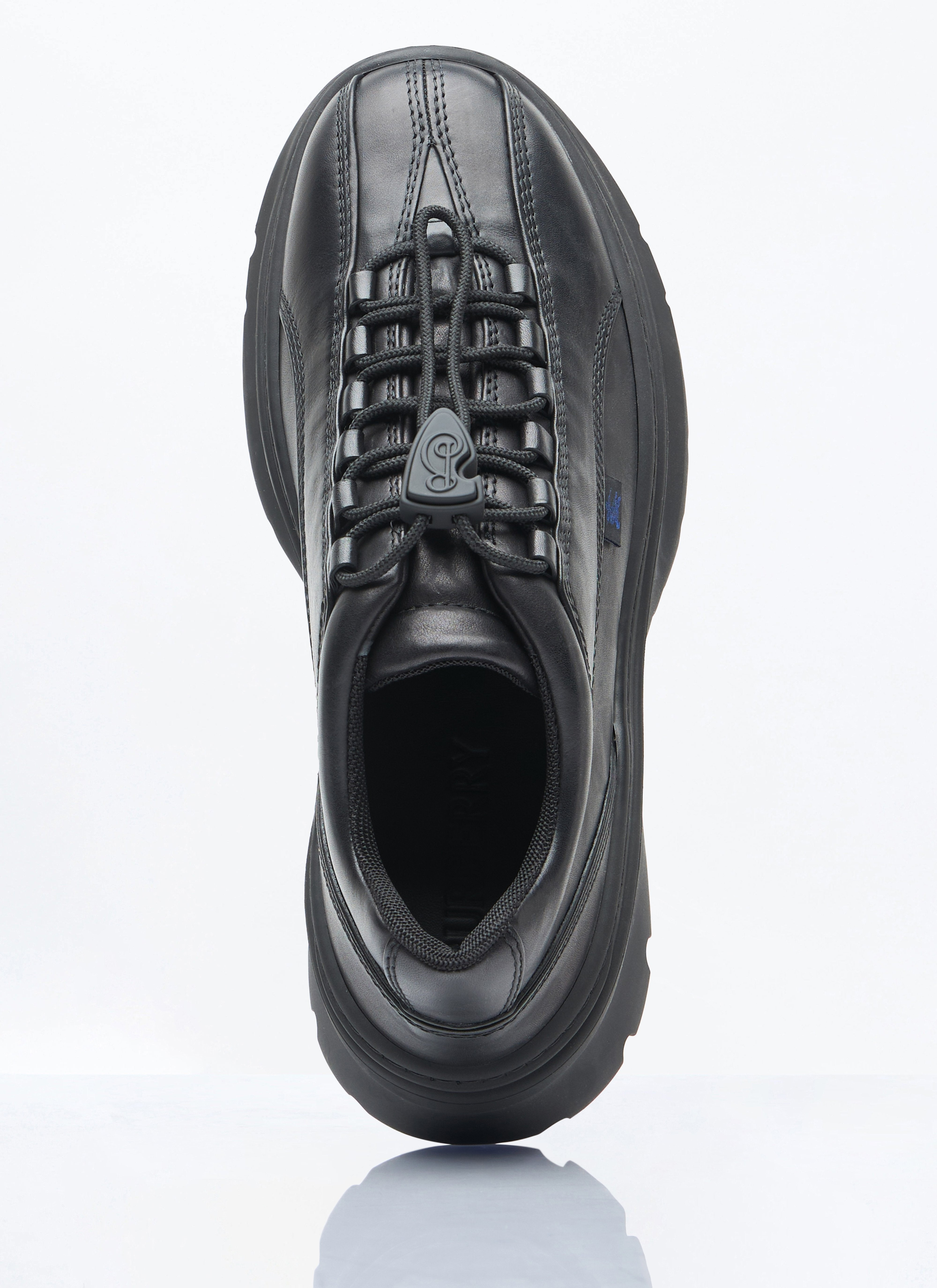 Burberry Men Leather Scoot Sneakers - 7