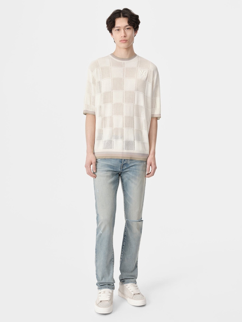 AMIRI MA CHECKERED TEE outlook