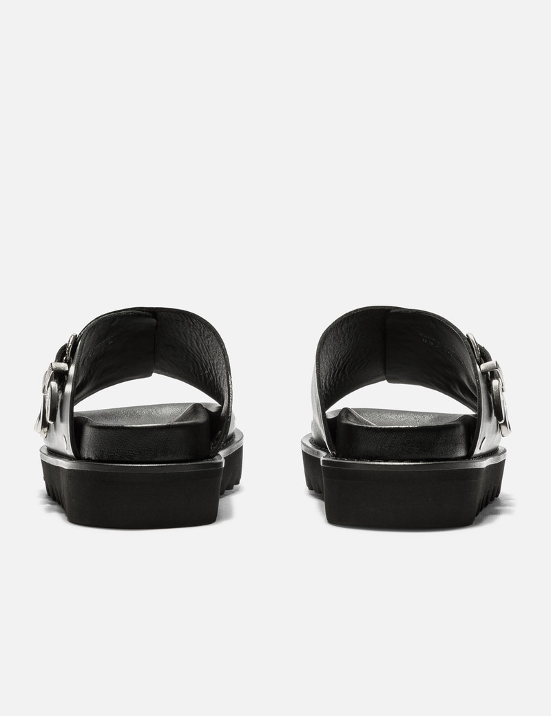 4 METAL BUCKLE SANDALS 3