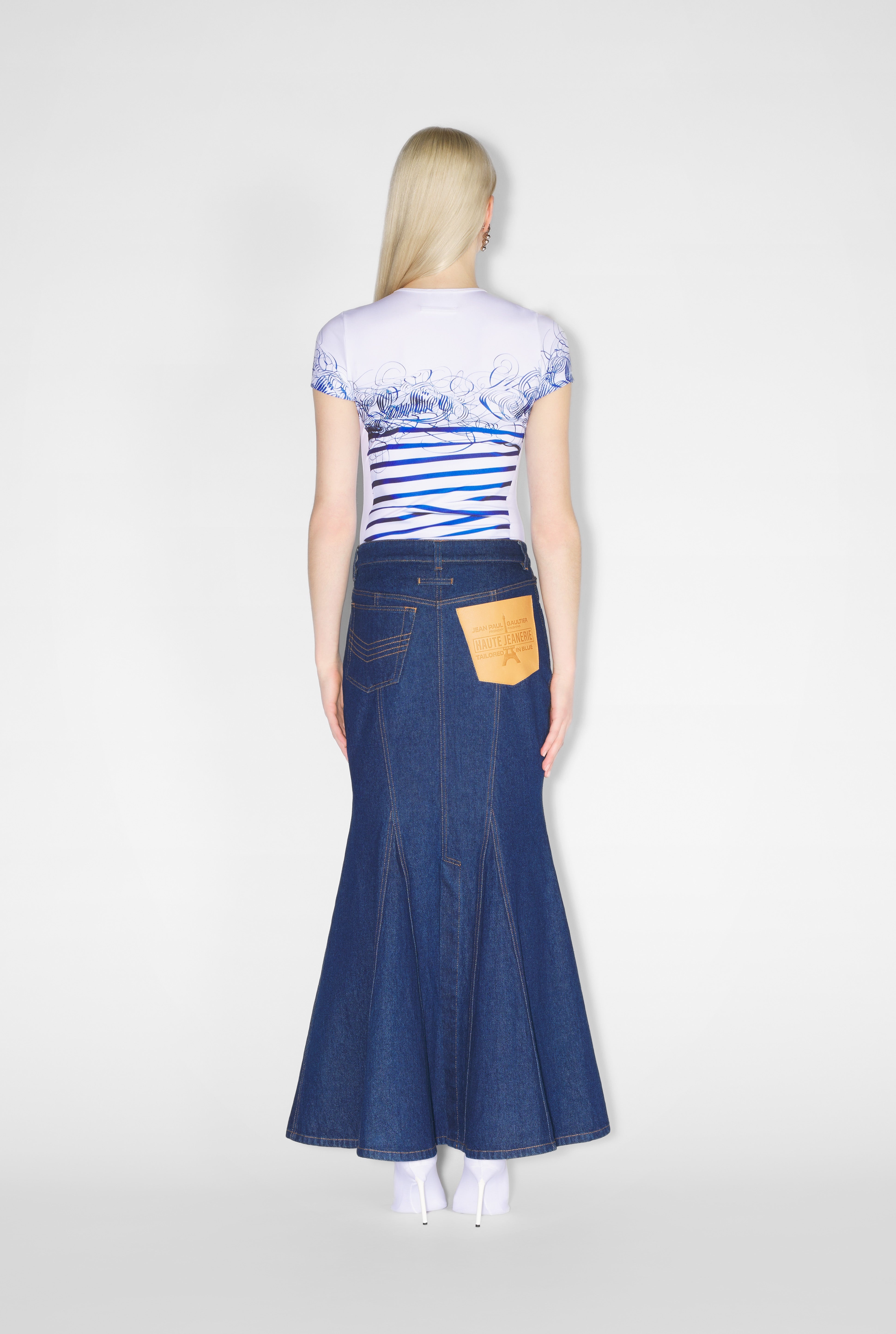 THE DENIM MERMAID SKIRT - 2