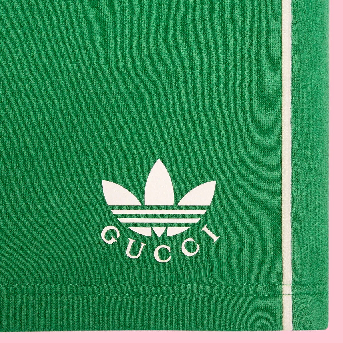 adidas x Gucci cotton shorts - 6