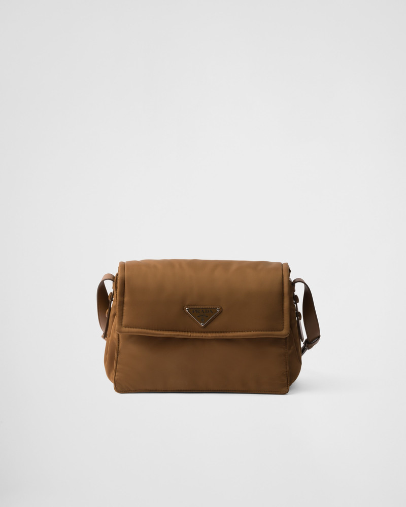 Medium padded Re-Nylon shoulder bag 1