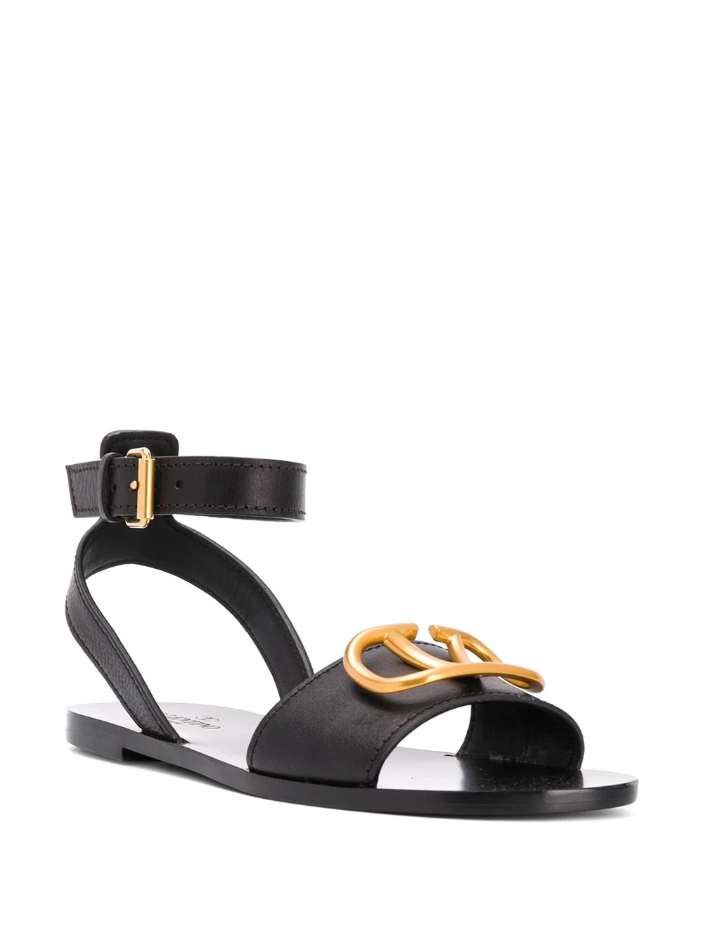 VLOGO plaque sandals - 2