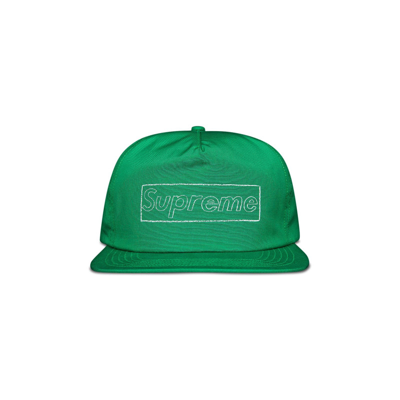 Supreme x KAWS Chalk Logo 5-Panel 'Green' - 1
