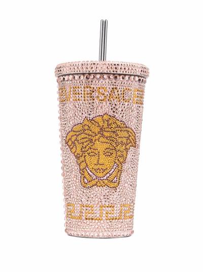 VERSACE Medusa crystal-embellished travel cup outlook